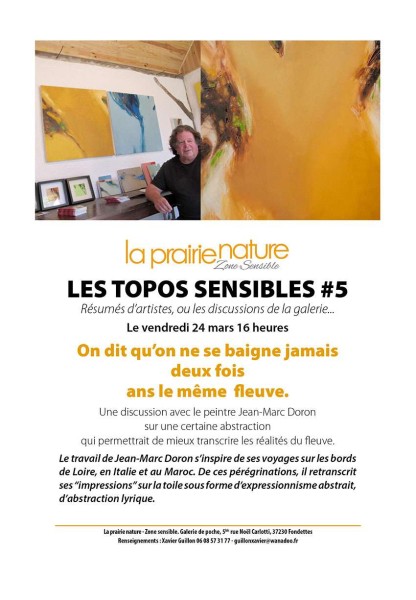 Image de Les topos sensibles # 5 - Rencontre avec le peintre Jean-Marc DORON